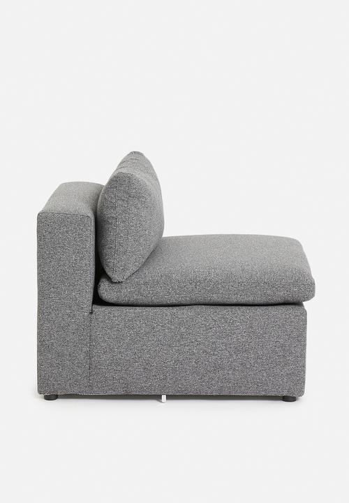 Sixth Floor - Halo modular single seater - grey