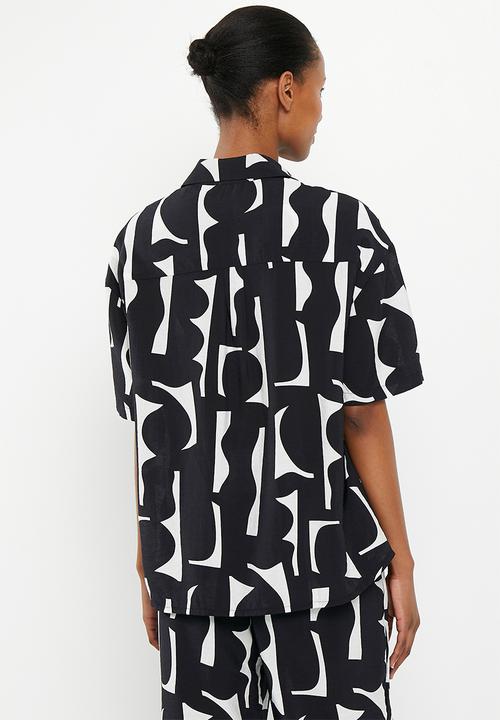 Me&B - The boxy viscose shirt - sea coral
