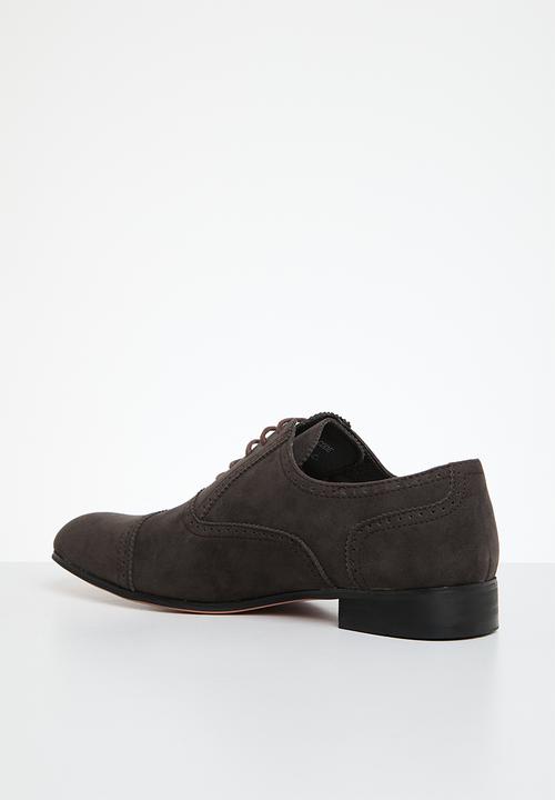 PC - Formal lace up brogue - espresso suede