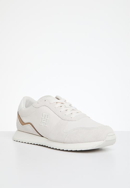 Tommy Hilfiger - Runner evo leather - weathered white