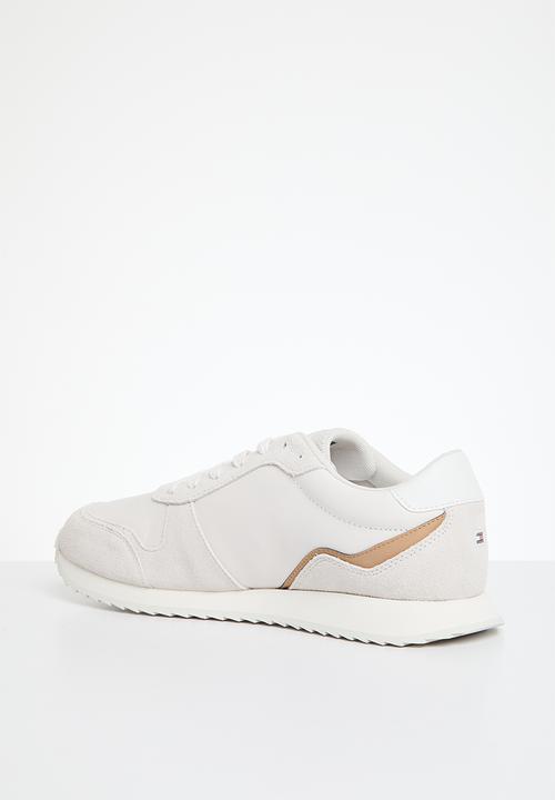 Tommy Hilfiger - Runner evo leather - weathered white