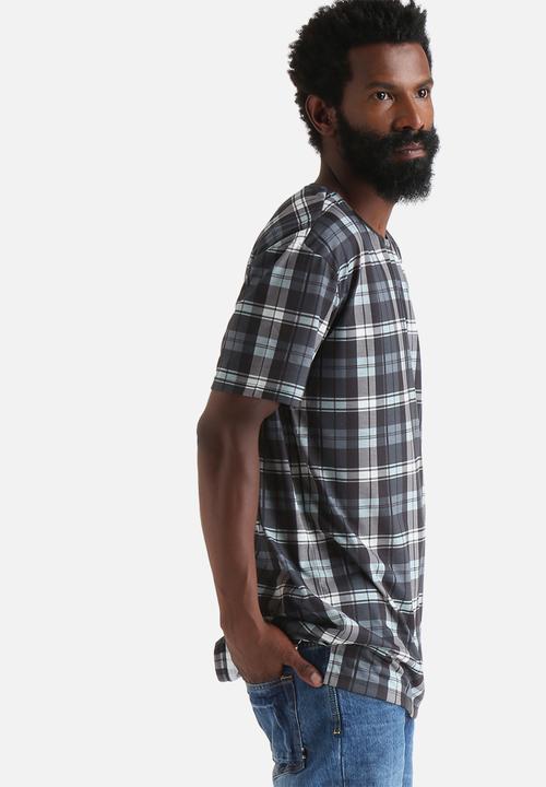 Another Influence - Longline Dipped Hem Tee