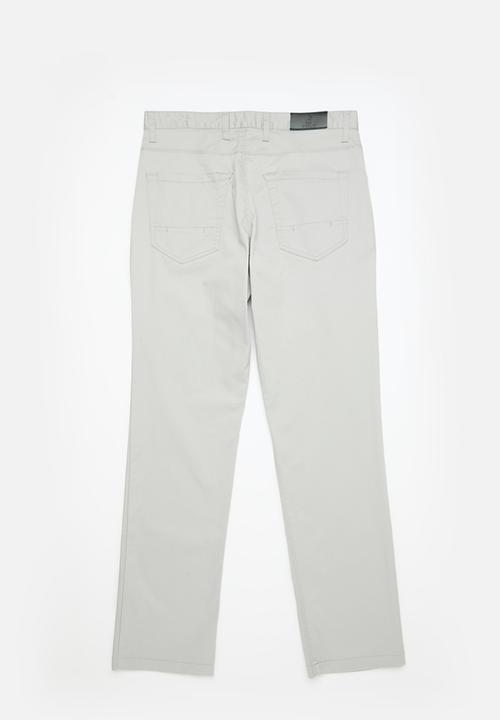 POLO - Mens fashion 5 pocket trouser - grey