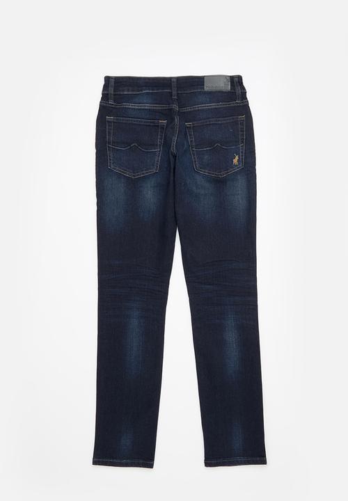 POLO - Mens pjc slim leg denim - dark blue 