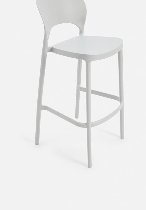 Sixth Floor - Mason barstool - grey