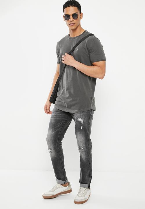 Alpha Industries - Texas 2 stretch denim 5pkt - black