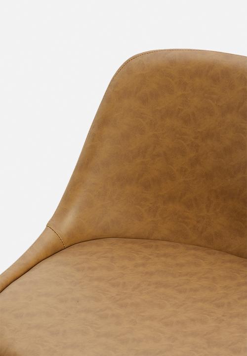 Sixth Floor - Santiago kitchen stool - tan