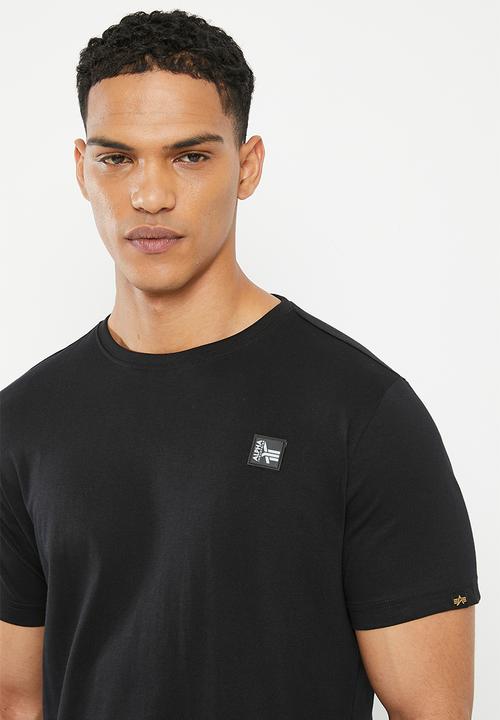 Alpha Industries - Ai rubber badge T-shirt - black
