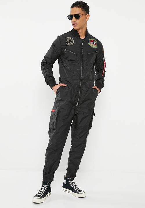 Alpha Industries - Ai nylon flightsuit - black