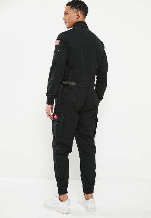 Alpha Industries - Ai cotton flightsuit - black