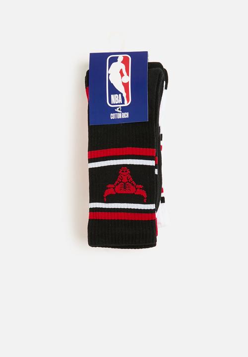 NBA - Crew sock chicago bulls 3 pack - multi 