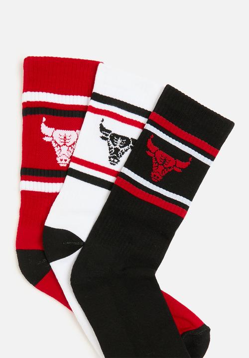 NBA - Crew sock chicago bulls 3 pack - multi 