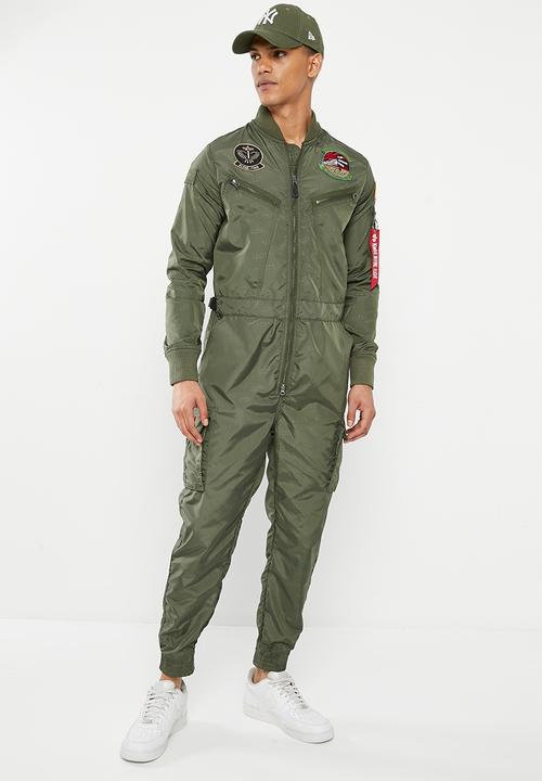 Alpha Industries - Ai nylon flightsuit - sage