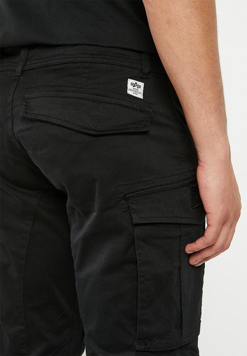 Alpha Industries - Ai cotton cargo - black