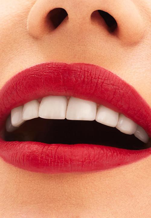 MAC - Bizzare Blizzard Powder Kiss Velvet Blur Slim Stick - Bright Red