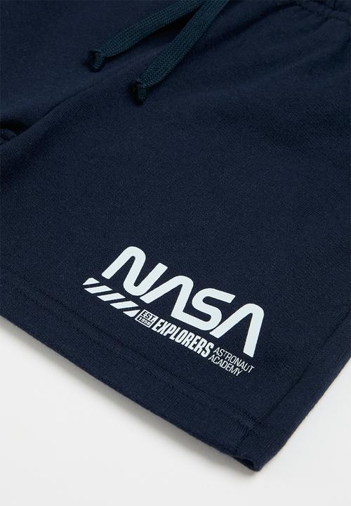 Pop Candy - Graphic sweat short - navy
