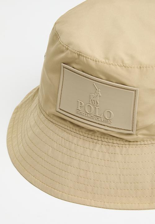 POLO - Rubberised badge bucket - stone