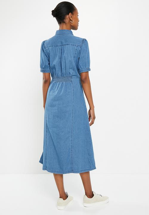 Me&B - Denim Shirtdress - Denim