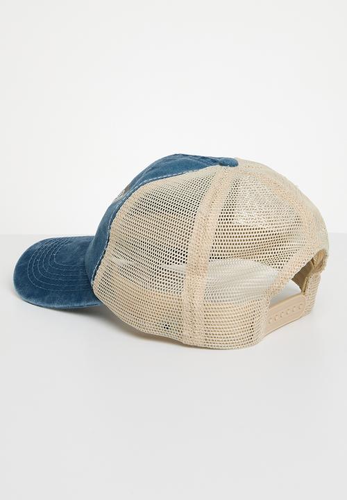 Lark & Crosse - Jake trucker cap - blue