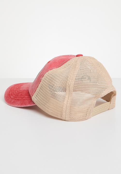 Lark & Crosse - Jake trucker cap - red