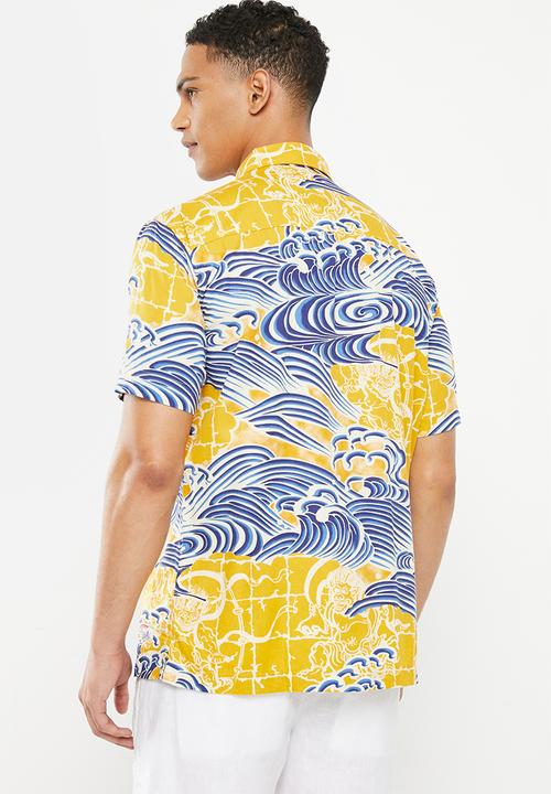 Superdry. - Vintage hawaiian s/s shirt - nimi kam