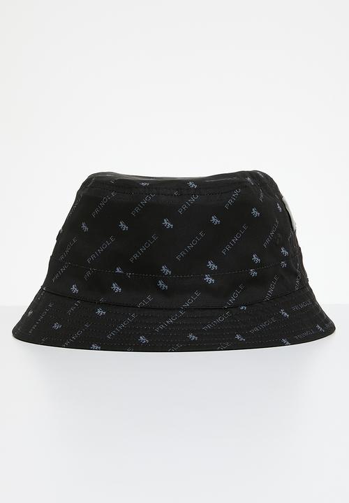 Pringle of Scotland - Daniel reversible bucket hat - black