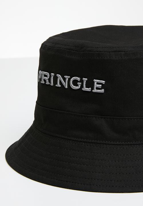 Pringle of Scotland - Daniel reversible bucket hat - black