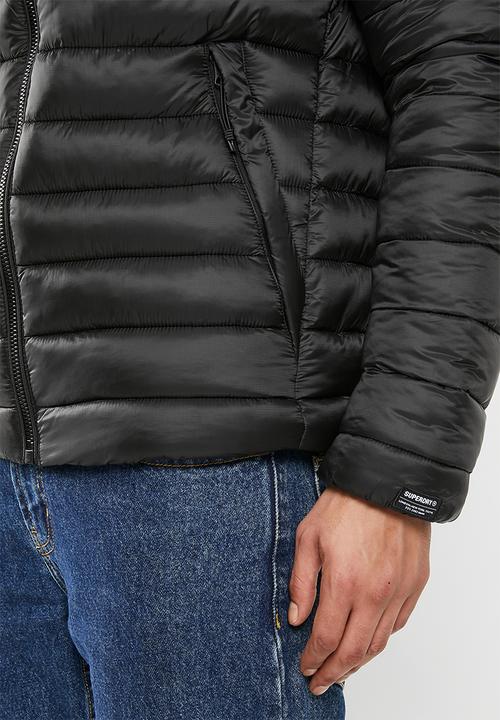 Superdry. - Code lwt sport padded jkt - black