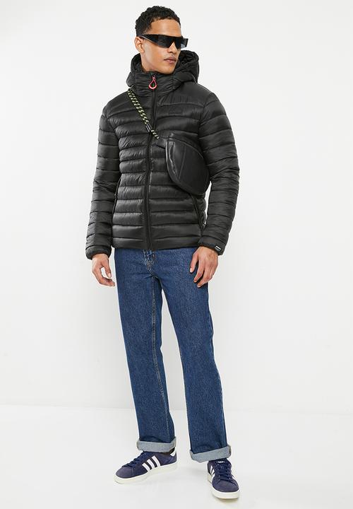 Superdry. - Code lwt sport padded jkt - black