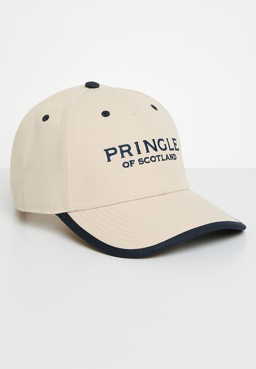 Pringle of Scotland - Casual acrawool cap - stone