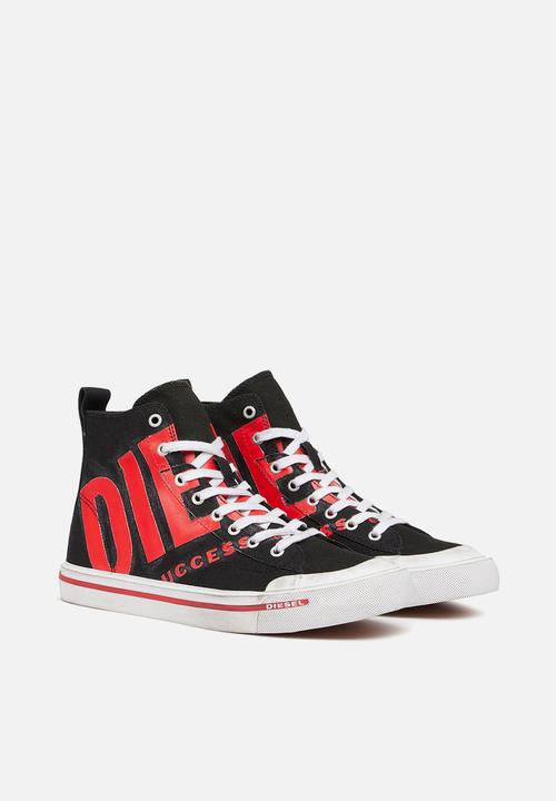 Diesel  - S-athos mid x - black & red 