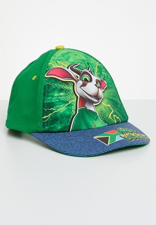 Character Group - Bokkie peak cap - green