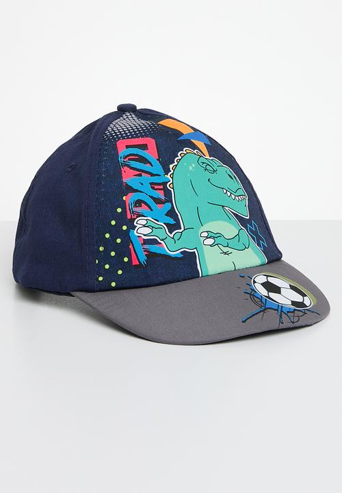 Character Group - Peak cap t- rex - blue