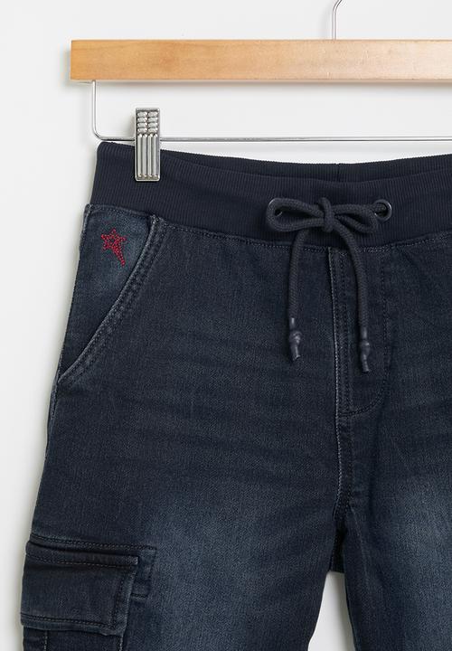 SOVIET - Boys denim short - blue 