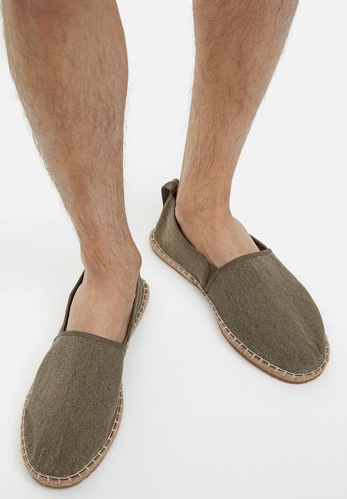 H&M - Espadrilles - khaki green 