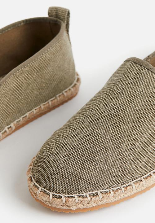 H&M - Espadrilles - khaki green 