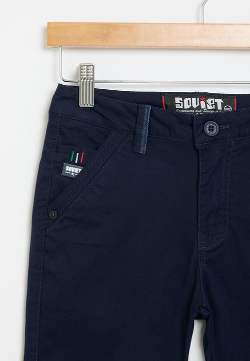 SOVIET - Cotton short - navy