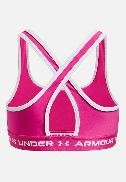 Under Armour - G crossback mid solid - rebel pink & white
