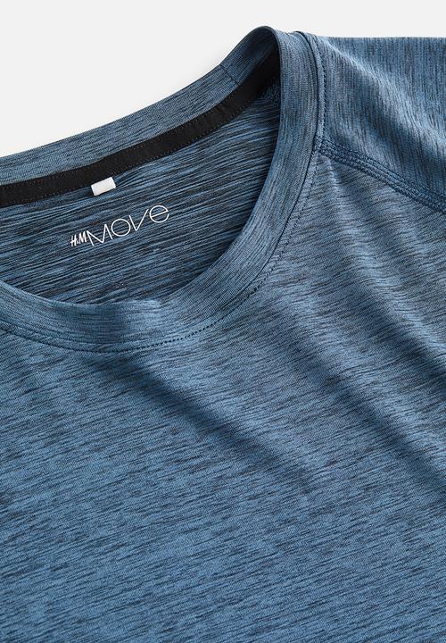 H&M - Drymove™ sports top - blue marl 