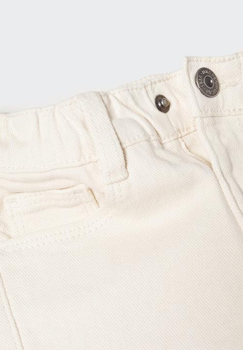 MANGO - Trousers lima - ligth beige
