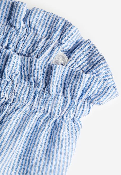 H&M - 2 Piece patterned set - blue striped