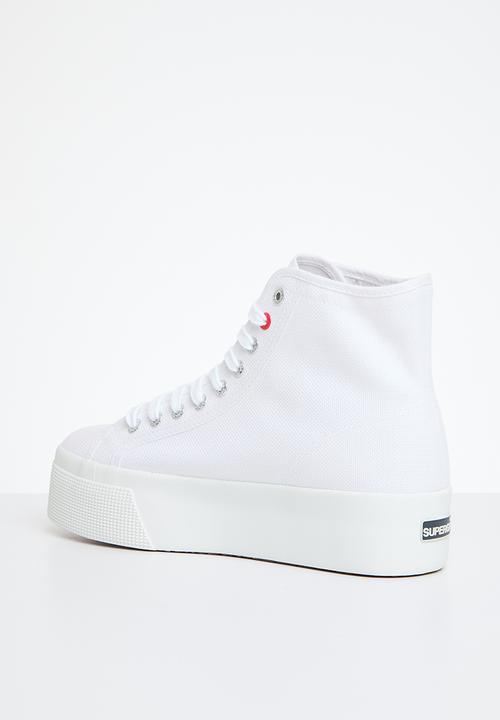SUPERGA - 2708 bicolor letters platform - 2708 bicolor letters platform