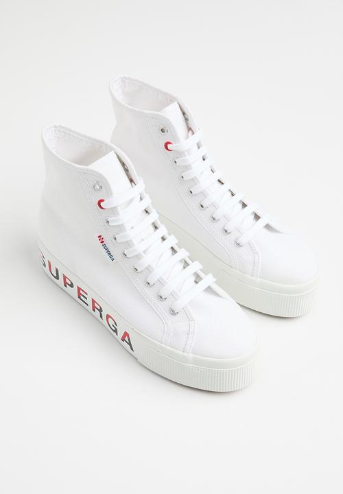 SUPERGA - 2708 bicolor letters platform - 2708 bicolor letters platform