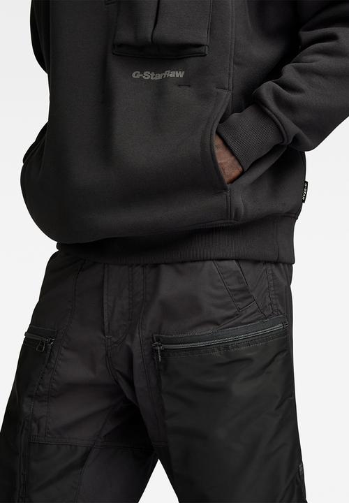 G-STAR - Anorak loose sw Dry ashor sweat - dk black