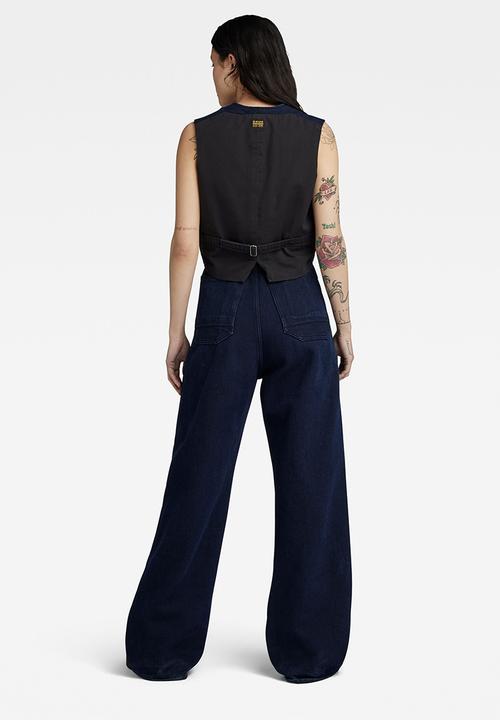 G-STAR - Denim waistcoat wmn -rinsed
