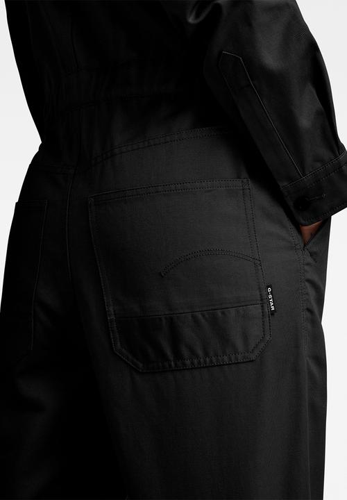 G-STAR - Army Jumpsuit l\s Wmn -dk black