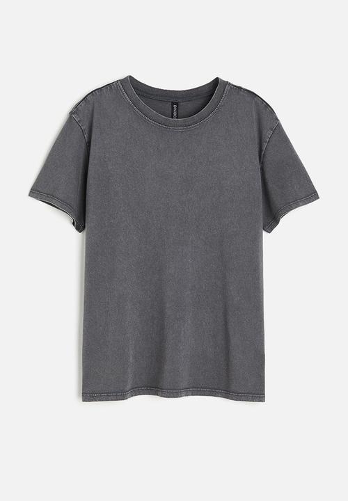H&M - T-shirt - dark grey