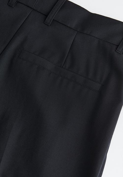 H&M - Straight trousers - black