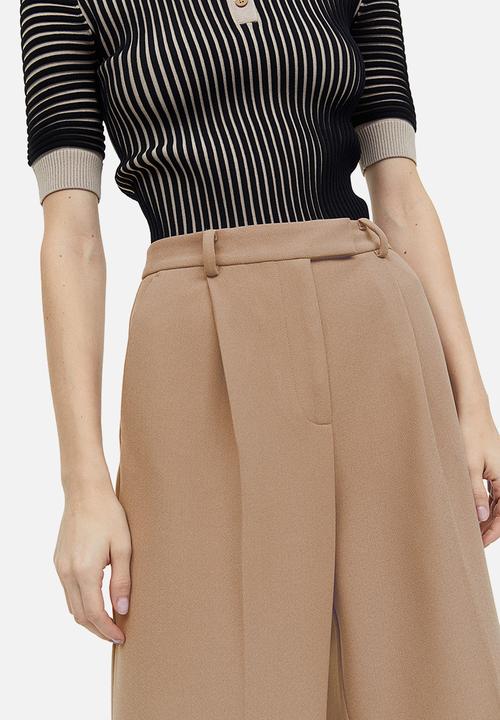 H&M - Tailored trousers - dark beige