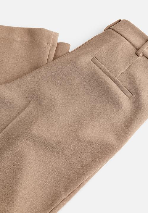 H&M - Tailored trousers - dark beige